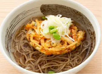 かき揚げそば
