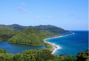 国定公園「長目の浜」