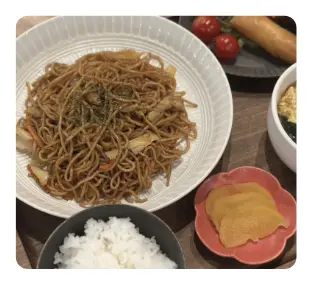 夕食