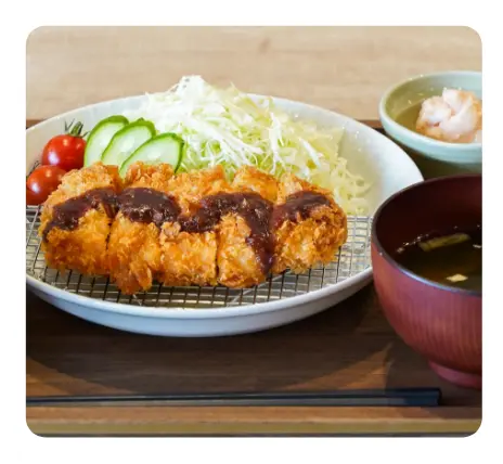 夕食