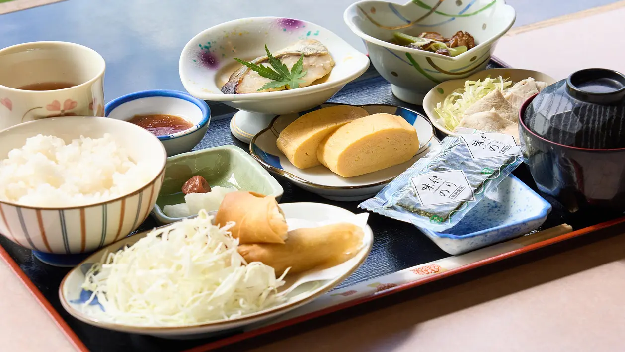 朝食の様子（おかず）
