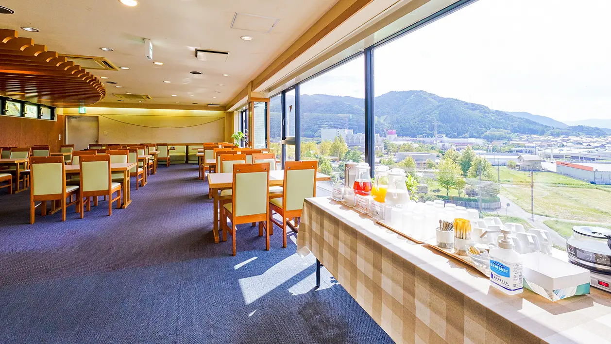 朝食の様子（会場）