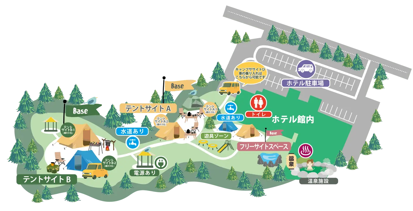 サイトのマップ