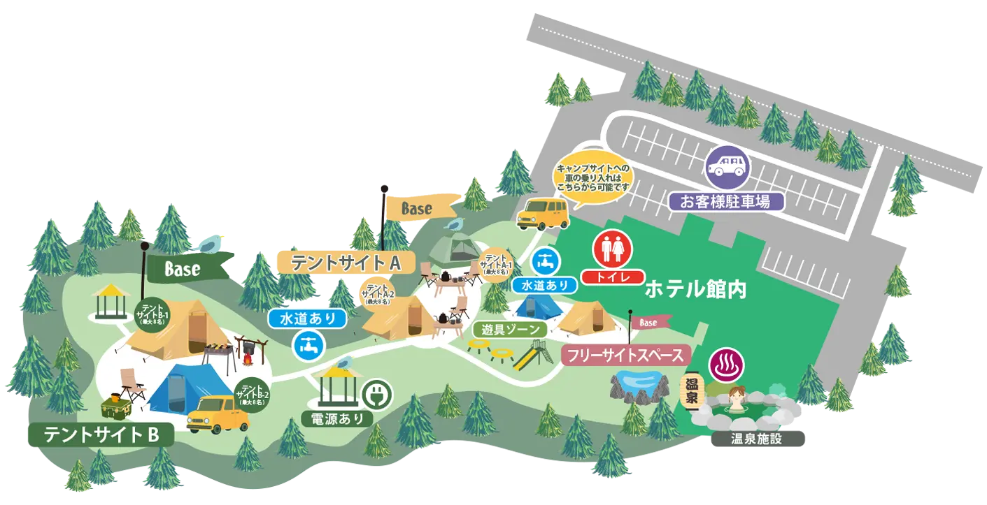 サイトのマップ