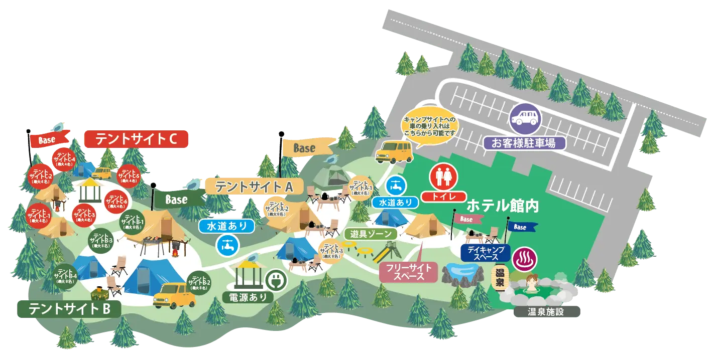 サイトのマップ